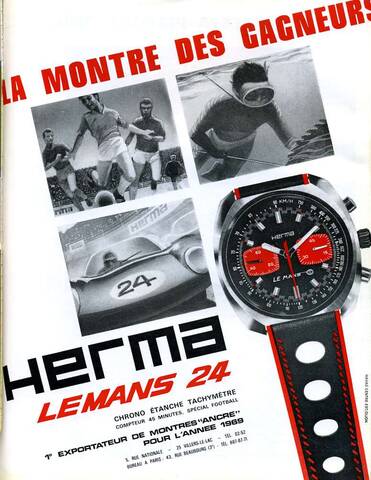 Les montres HERMA