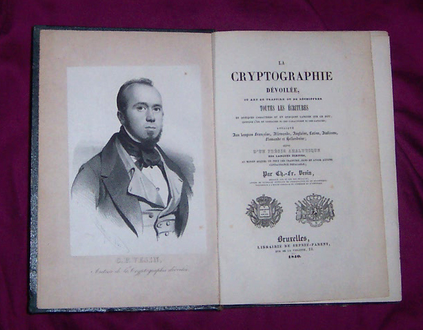 LA CRYPTOGRAPHIE - RARE OUVRAGE A VENDRE Crypto10