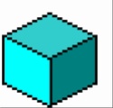 [Pixel art]Le cube/prismes à base rectangulaire Cube610