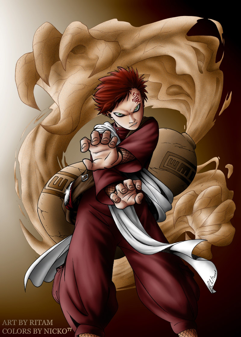 Belles images de manga Gaara_10