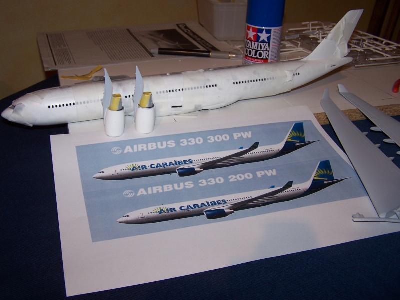 Airbus A330-300  -  AIR CARAIBES   -   Revell   -  1/144 100_2610