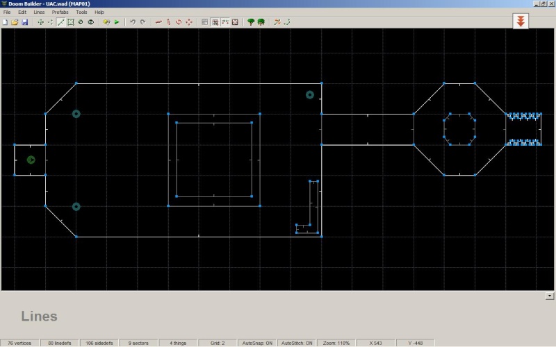 1er Map avec Doom Builder =) Uac110