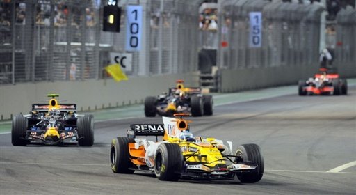 FORMUL1 SINGAPOUR Alon10