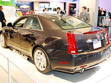 Cadillac CTS-V (Detroit 2008) Cadill11