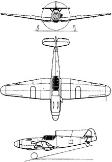 Messerchmitt BF 109 Sbf10910
