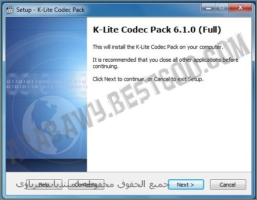  الكودك العملاق باخر اصدراته K-Lite Codec Pack 6.1.0 Full على اكثر من سيرفر 111