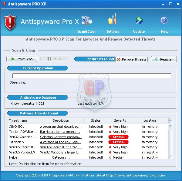 How to remove AntiSpyware Pro XP [Removal Guide] Antisp10