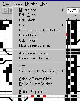 Начало работы в PCStitch Im810