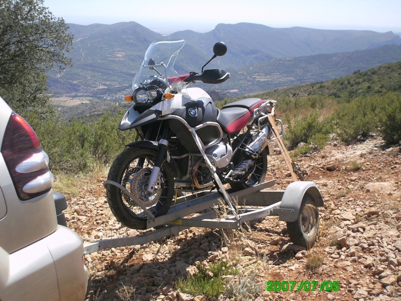 récupération d'une moto vers Lerida Pict0030