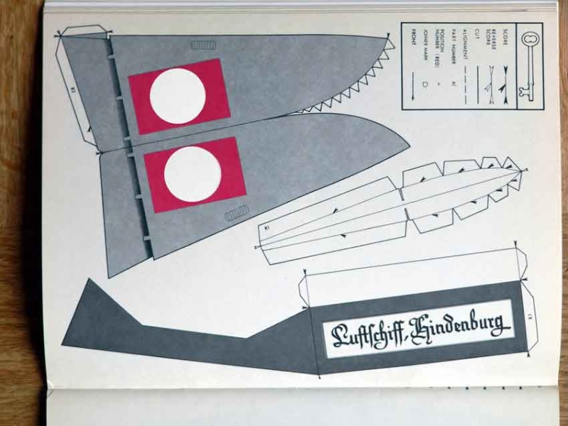 Luftschiff Hindenburg von Alan Rose - Fertig Heckfl10