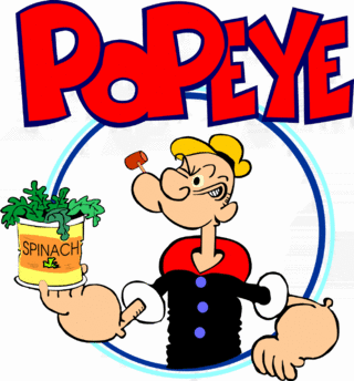 Les épinards de Popeye Popeye10