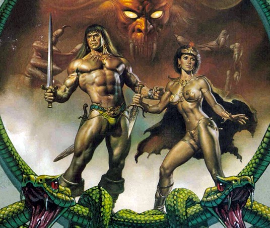 The Cover Art of Boris Vallejo & Julie Bell Conan_10