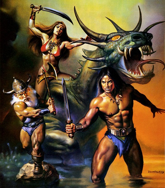 The Cover Art of Boris Vallejo & Julie Bell Golden10