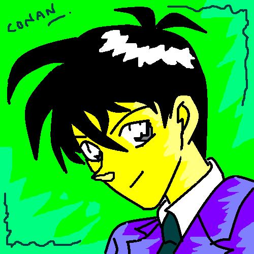 my simple drawing with paint Conan_10