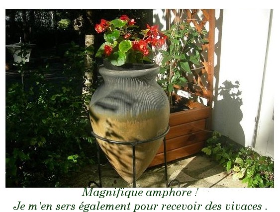 Supports et des pots originaux N14