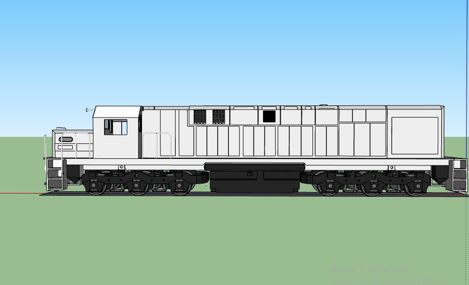 Modaleagem de uma locomotiva mx620 Zyndic12