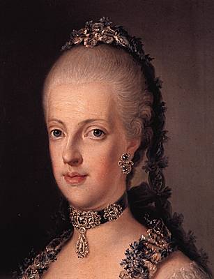 Portraits de Marie-Caroline, Reine de Naples, soeur de Marie-Antoinette Jta10
