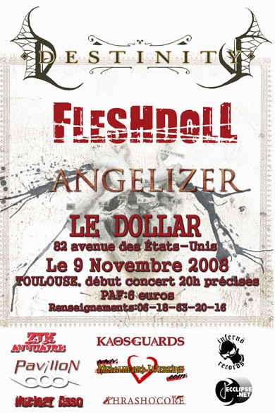 (9/11/08) DESTINITY - FLESHDOLL - ANGELIZER Le Dollar - TLS Flyer_10