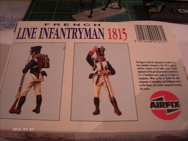 Airfix - Infanterist der Linie 1815 in 1/35 - Fertig 214