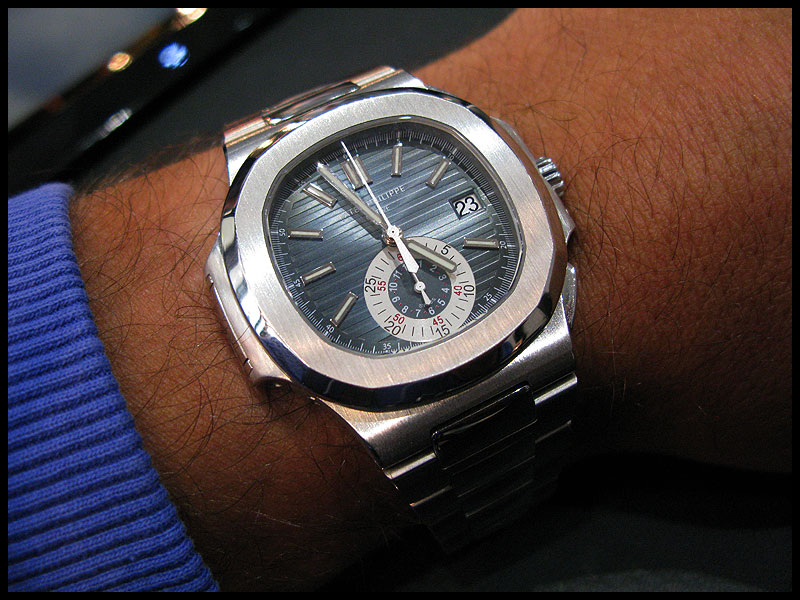 Essai Patek Nautilus Chrono réf. 5980/1A Patek410