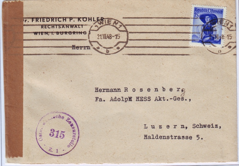 Trachtenserien ANK 887 - 923 und 1052 - 1072 Belege - Seite 4 Tracht16