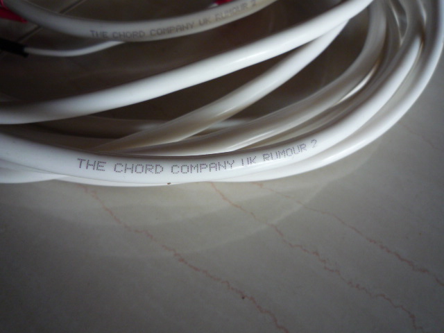Chord company rumour 2 speaker Cable (New) P1020513