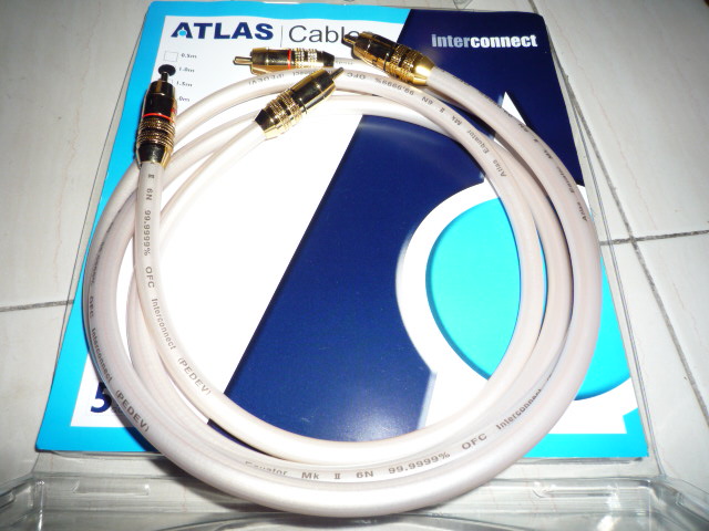 Atlas Equator Mk2 Interconnect (New) SOLD P1020520