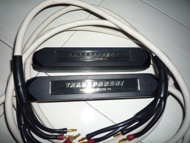 Transparent MusicWave Speaker Cable (Used) SOLD P1020525