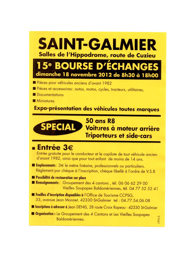 15e Bourse d'échanges dimanche 18 Novembre 2012 à St Galmier (42) Img13610
