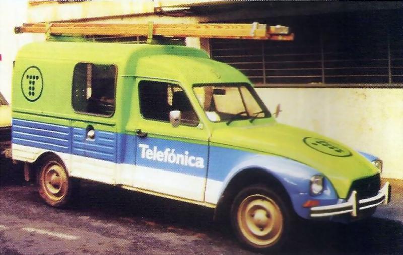 Les véhicules publicitaires Telefo10