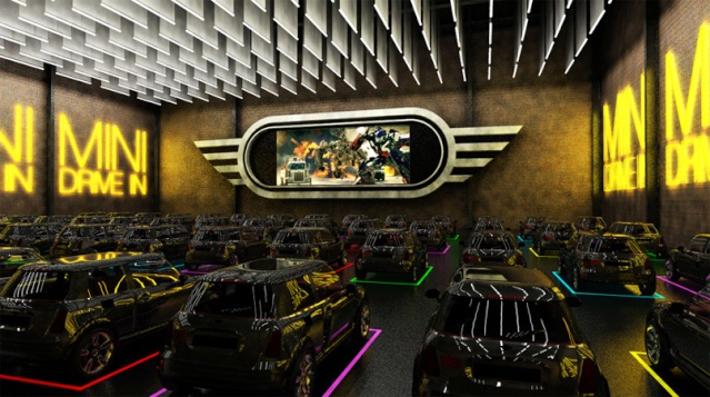 Drive in Cinema - MINI used in very cool concept! Getima10