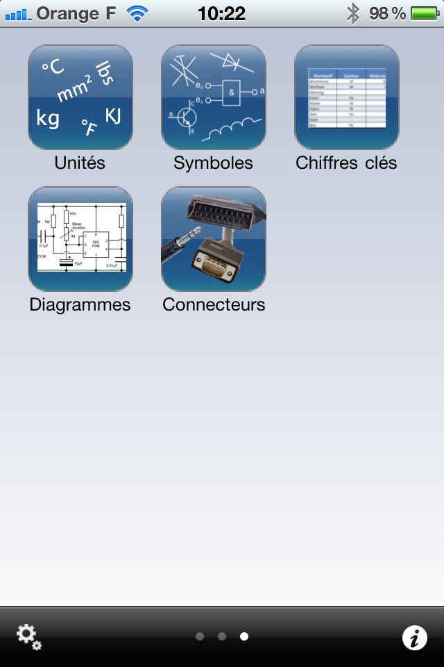 Electronic Toolbox Elektor sur iPhone Elekto13