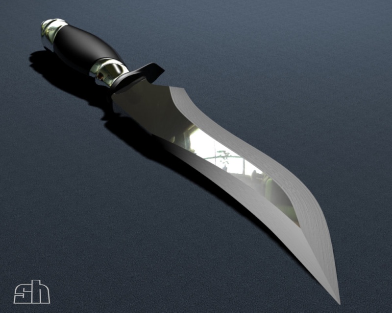 L Grimm's items and weapons. Knife_10