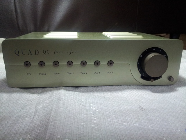 Quad QC-24 tube pre amp (sold) 20120911