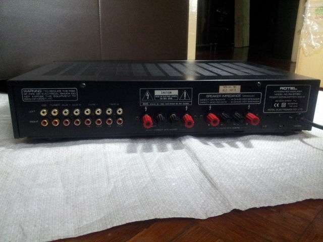 Rotel RA-970BX integrated amp (sold) 20121014