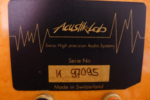 Acustik-Lab Bolero Kompakt standmount speakers (sold) P1050514