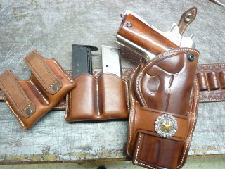 HOLSTER pour 1911 "PECKINPAH" by La SELLERIE P1100026