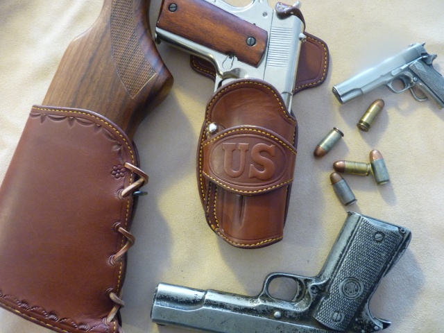 HOLSTER pour 1911 "WILD BUNCH " by SLYE Yankee10