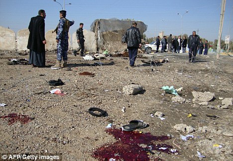 50 IRAQIS KILLED IN SUICIDE BOMBING AS THEY QUEUE TO BECOME POLICE OFFICERS Articl59
