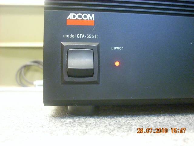 Adcom GFA-555 MKII power amplifier (used) SOLD Dscn1518