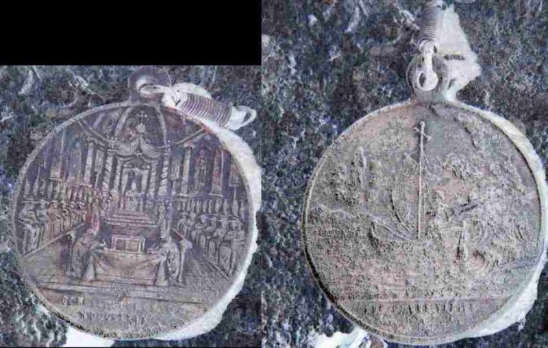 Médaille commémorative 1er Concile Oecuménique du Vatican - 1869 Navtem10