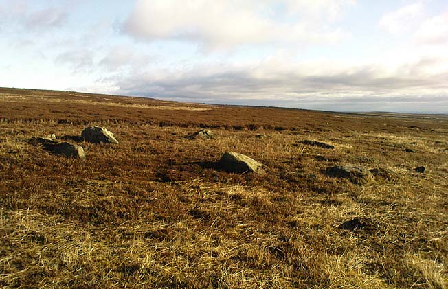 New stone circle on Rombalds Moor Romsba10