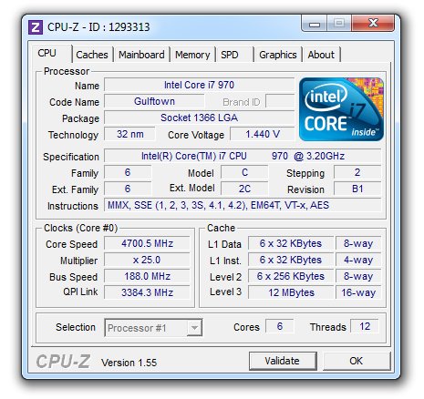 Test du Core i7 970 812