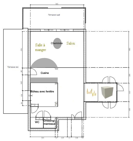 Une page blanche pour salon, salle à manger, cuisine et WC ! Plan_r10