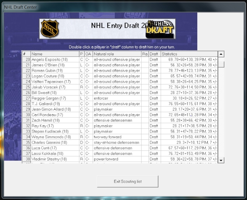 2007 Entry Draft 211