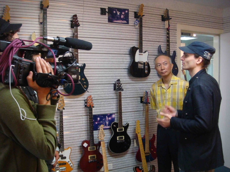 Equipe TV française interview Inophis en Chine 在中国一个法国电视台的记者给Inophis的一个采访 Dsc00711