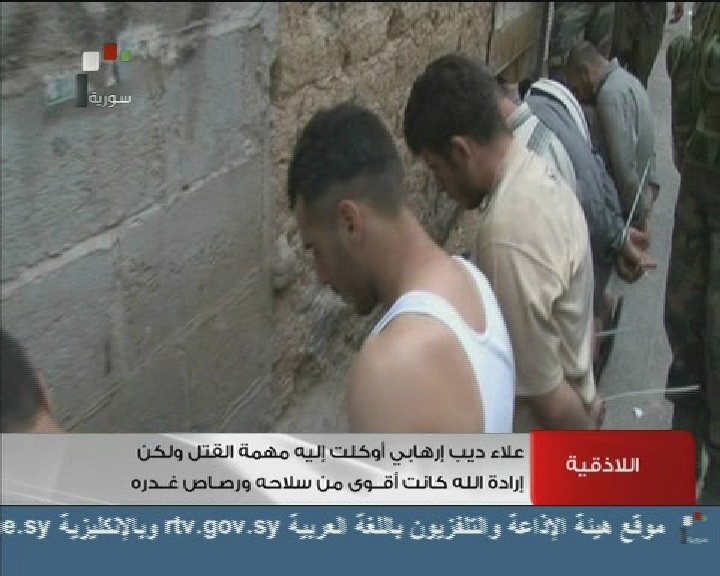 فيديو وصور علاء ديب المتهم بقتل حكومي رفيع المستوى لصالح الجيش الحر -0827133