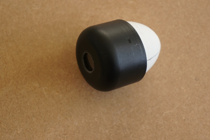 A watertight housing for an 808 key fob camera. Dsc00415