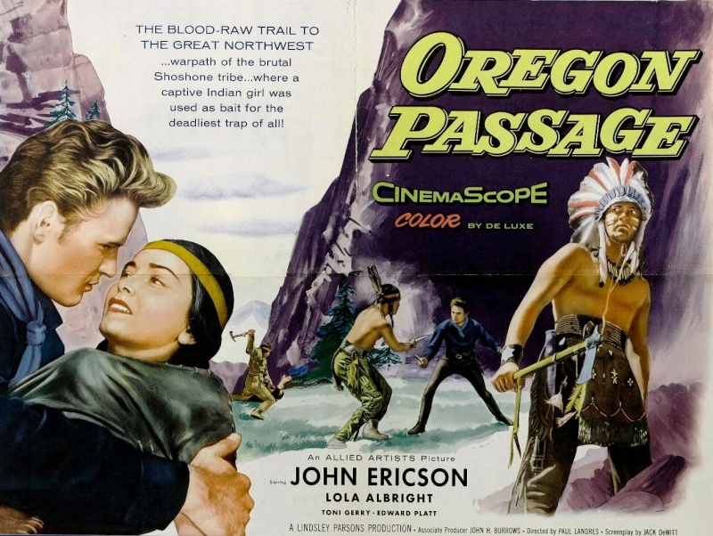 Le repaire de l'aigle noir- Oregon Passage- 1958- Paul Landres Le-rep10