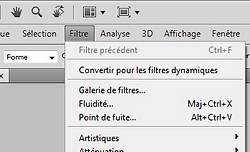 Comment trouver le filtre extraire dans Photoshop CS4 ? Ajoute10